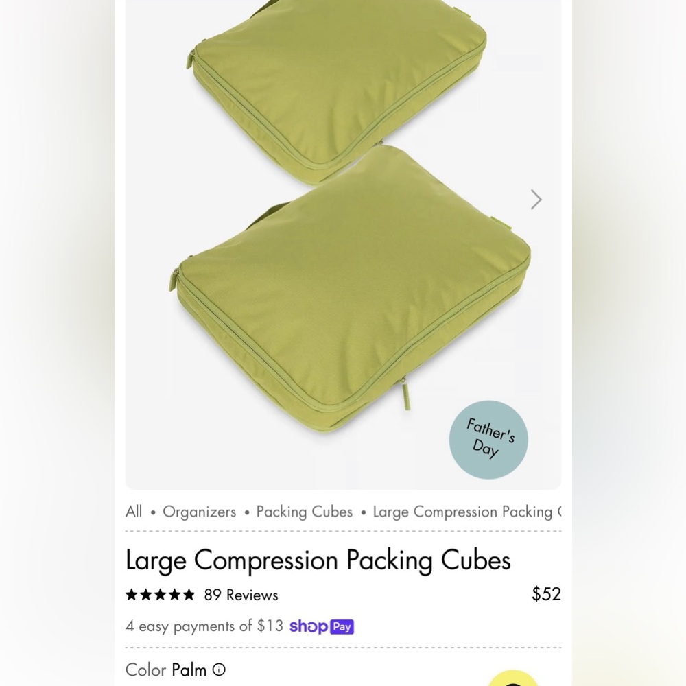 Large Calpak Compression Packing Cubes
